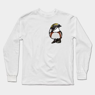 Chestnut Sided Warbler Graphic Long Sleeve T-Shirt